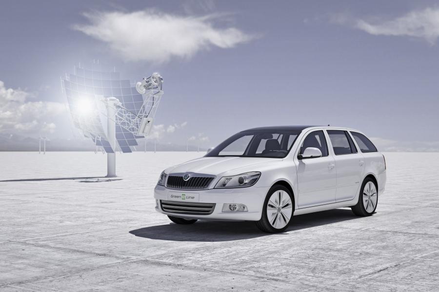  Skoda Octavia Green E-Line Concept 2010 года  (фото 34 из 46)